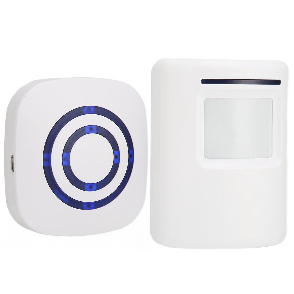 Bevegelsessensor Dørklokker Utendørs Dørklokke Trådløs Infrarød Bevegelsessensor Klokker for VirksomhetUS