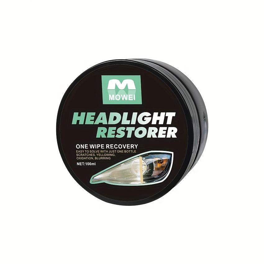 

Quick-Fix Car Headlight Restorer - 3.38oz, Scratch Yellowing Repair, Easy Polishing Coating for Enhanced Visibility