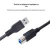 Shenghua Vision USB 3.0 Square Port Printer & Data Cable (CN version)