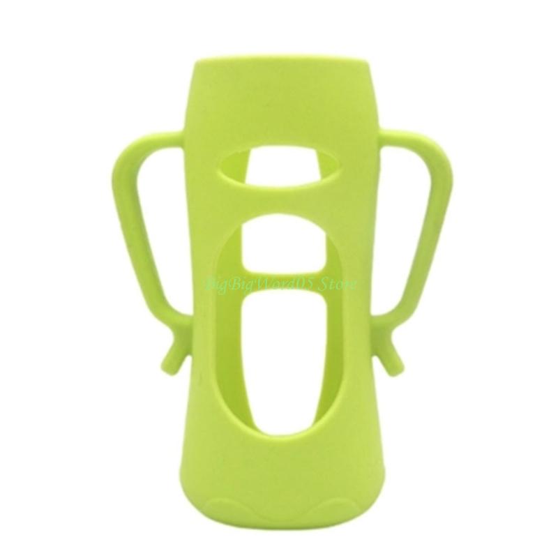 24TE Shock Absorbing Silicone Cover For Infant Feeding Bottles Heat Guards Feature
