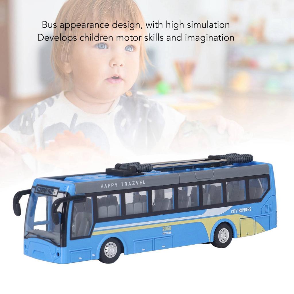 Remote Control Bus High Simulation All Directions Driving Re Able RC School Bus for Children