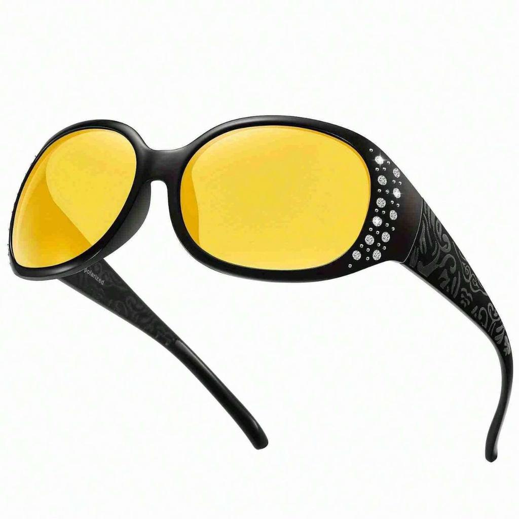 Sunglasses women's high-end sense European and American fashion polarized sunglasses hot-selling retro trend diamond-encrusted women's glasses