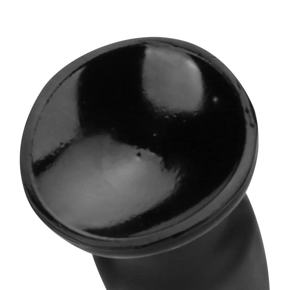 Extra velký černý anální kolík s přísavkou Fisting Masturbator Dildo Gay Sex Toy Big Dick