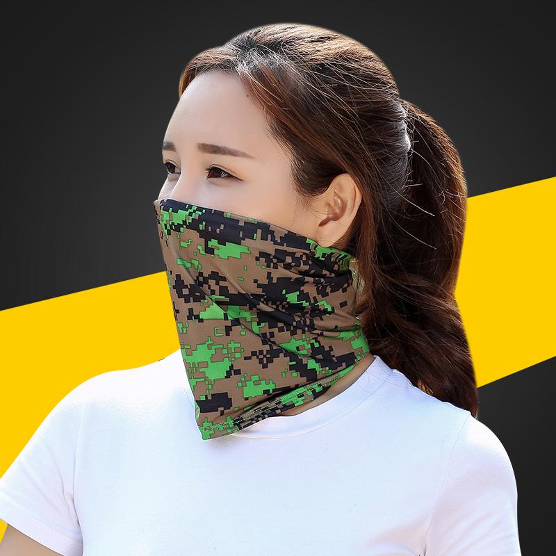 Tarnschals, Gesichtsstaubmaske, Outdoor-Sport, Radfahren, Bandanas, Kopfbedeckung, magischer Schal