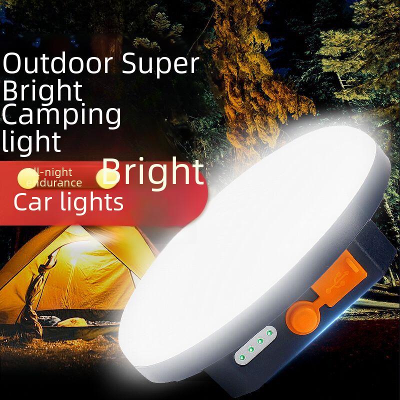 Yani LED Camping Light: Super Bright, Rechargeable, Portable Emergency Tent Light with Lithium Battery.