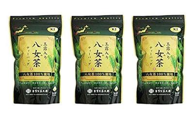 Koga Seicha Honpo Yamecha with Gyokuro, 100% Yamecha Tea, 250g Tea Bags (5g X 50 Bags) X 3 Pack