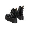 Dr. Martens Leather Comfortable Versatile Mid-Calf Boots Women Boots Black 26524001