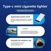 USB-C Mobile Phone  Lighter, Type-c Mobile Phone Lighter, Keychain Portable Lighter.