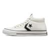 Converse Star Player 76 Versatile Comfortable Simple Warm Non-Slip Mid-Top Skate Shoes Unisex Sneakers White A07195C