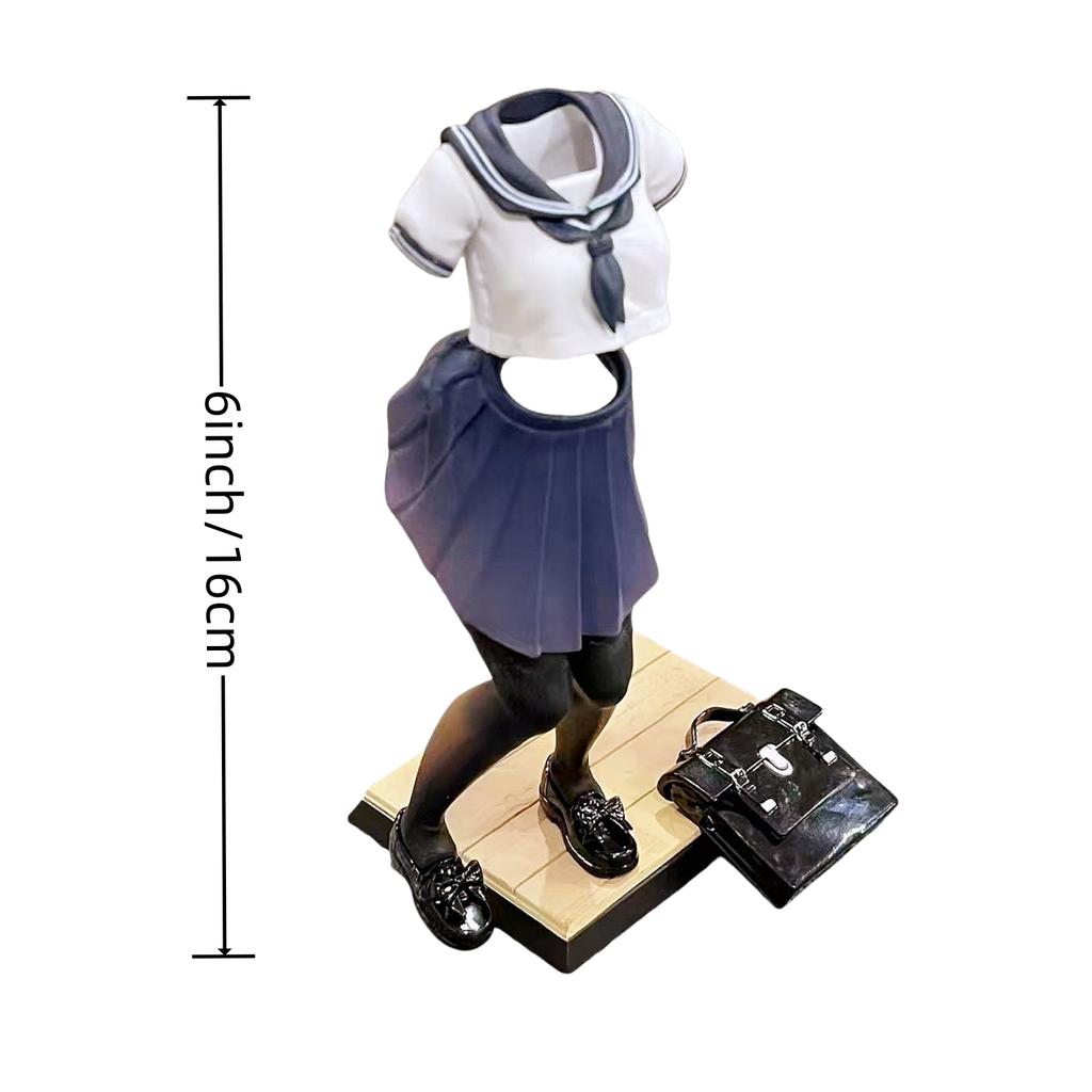 Jyoshikoukousei Girl Figure Anime Hentai Uniforms Statue Sexy Girl Action Figurine Sculpture Livingroom Decor House Accessories