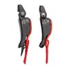 Universal ABS Helmets Clip Lock with Rapid Snap On Design Adjustment Motorcycle Cap Fastener for Outdoor Enthusiasts