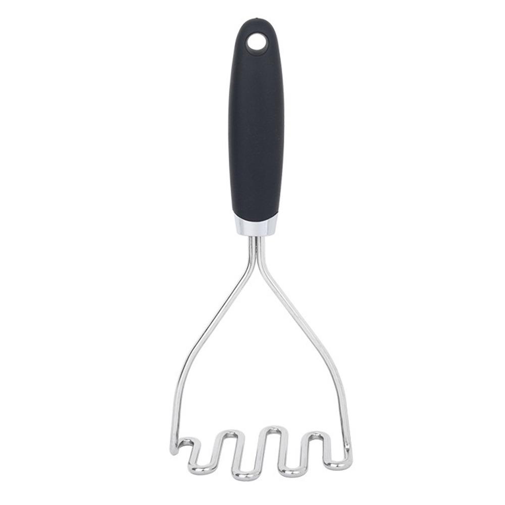 Stainless Steel Manual Potato Masher Wave Fruit Crusher Professional Mud Press Masher  Kitchen