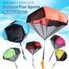 Fallschirmspielzeug für Kinder Verwicklungsfrei Outdoor Fliegende Fallschirmspringer Außenspielzeug Osterkorbfüller Idee Einzigartiges Jungen-Mädchen-Geschenk