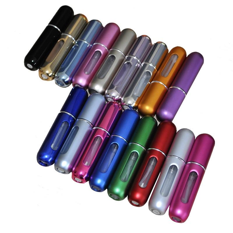Perfume Atomiser Refillable Bottle Travel Portable Mini Pump Spray 5ml Atomizer
