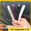For Leapmotor C10 Car Door Protection Guard Strip Edge Anti-collision Guards Trim Styling Exterior Decoration Scratch Protector