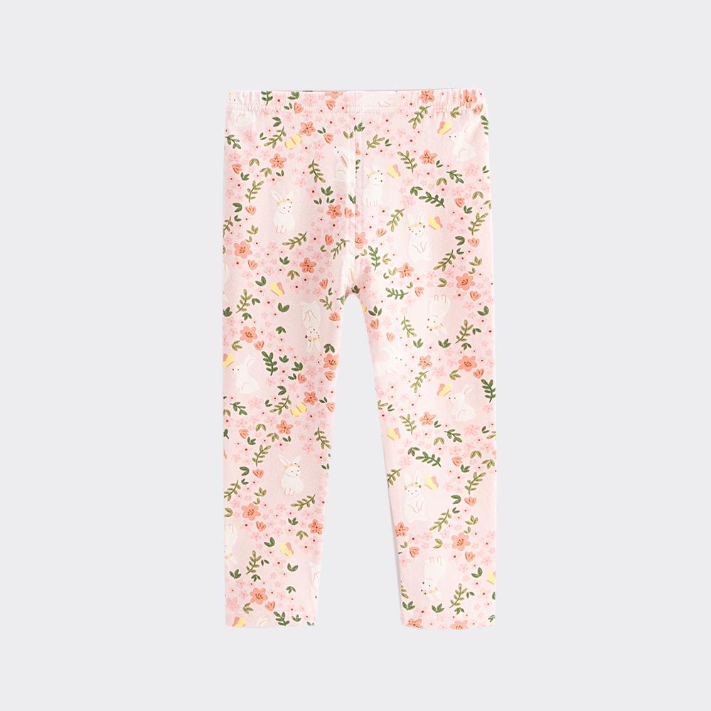 2025 Herbsthose für Kinder, Klasse A, Lycra & Reine Baumwolle, Cartoon-Print, Eng anliegend, Unisex, Warme Funktionsunterwäsche