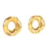Metal Earrings for Women's High-end Sense, Large Circle, Exaggerated Style, Personalized Simple Design Sense, Fashionable Earrings.