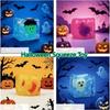 @@Halloween Pumpkin Ghost Bat Maltose Stress Ball Squishy Toy Soft Stress  Slow Rebound Fidget Toy Stress Relief Funny Gift