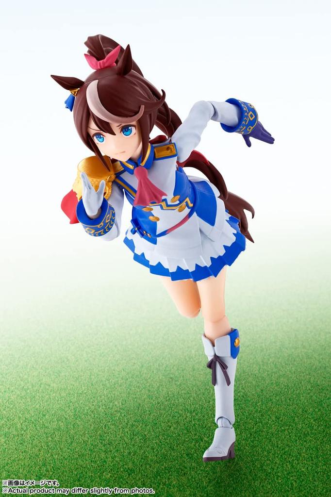 TAMASHII NATIONS Uma Musume Pretty Derby Tokai Teio Special Edition 125mm malovaná pohyblivá figurka SHFiguarts cca. PVC a ABS