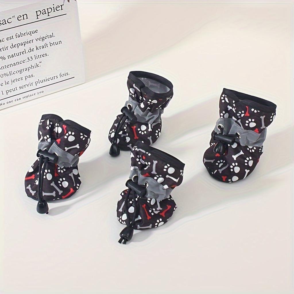 Printed Lightweight Pet Shoes for Dogs and Cats