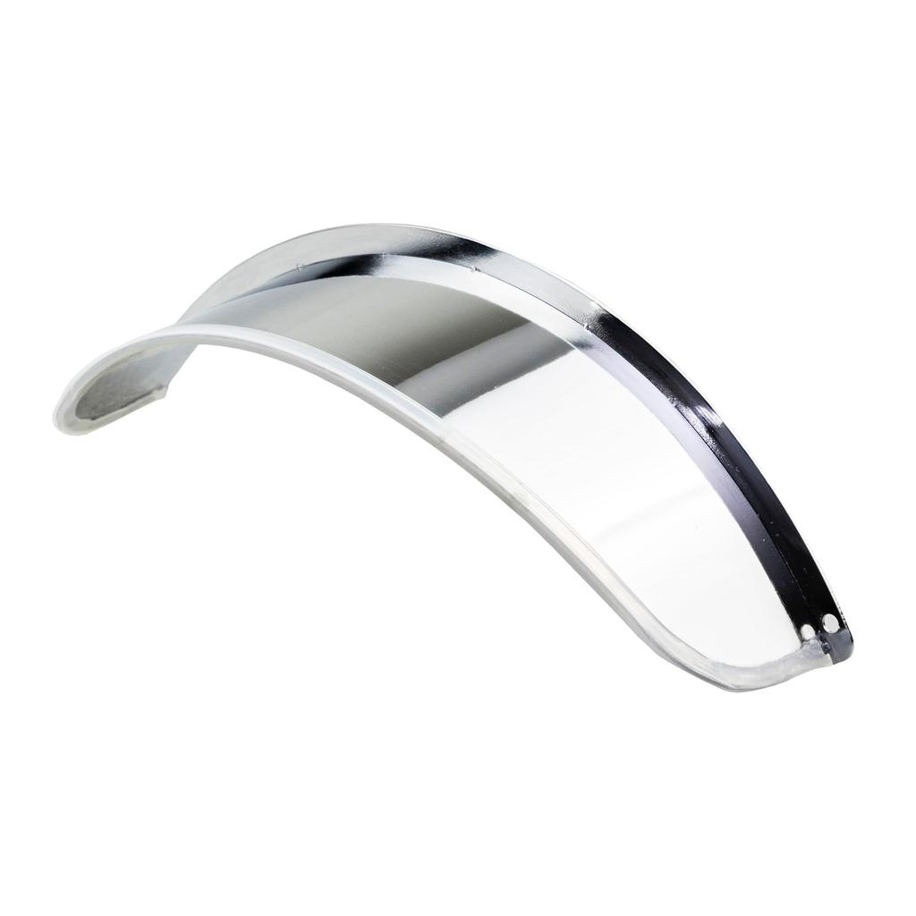 Kijima GB350C ('24-) Motorcycle Parts Headlight Visor, Steel, Retro Custom, Plated Finish, Part Number 203-2993