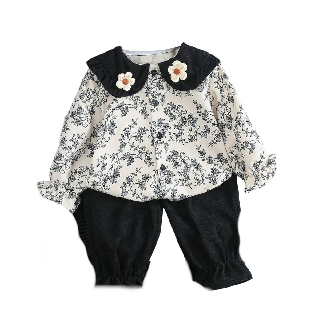 Set casual a maniche lunghe per bambini, comodi outfit da indossare tutti i giorni