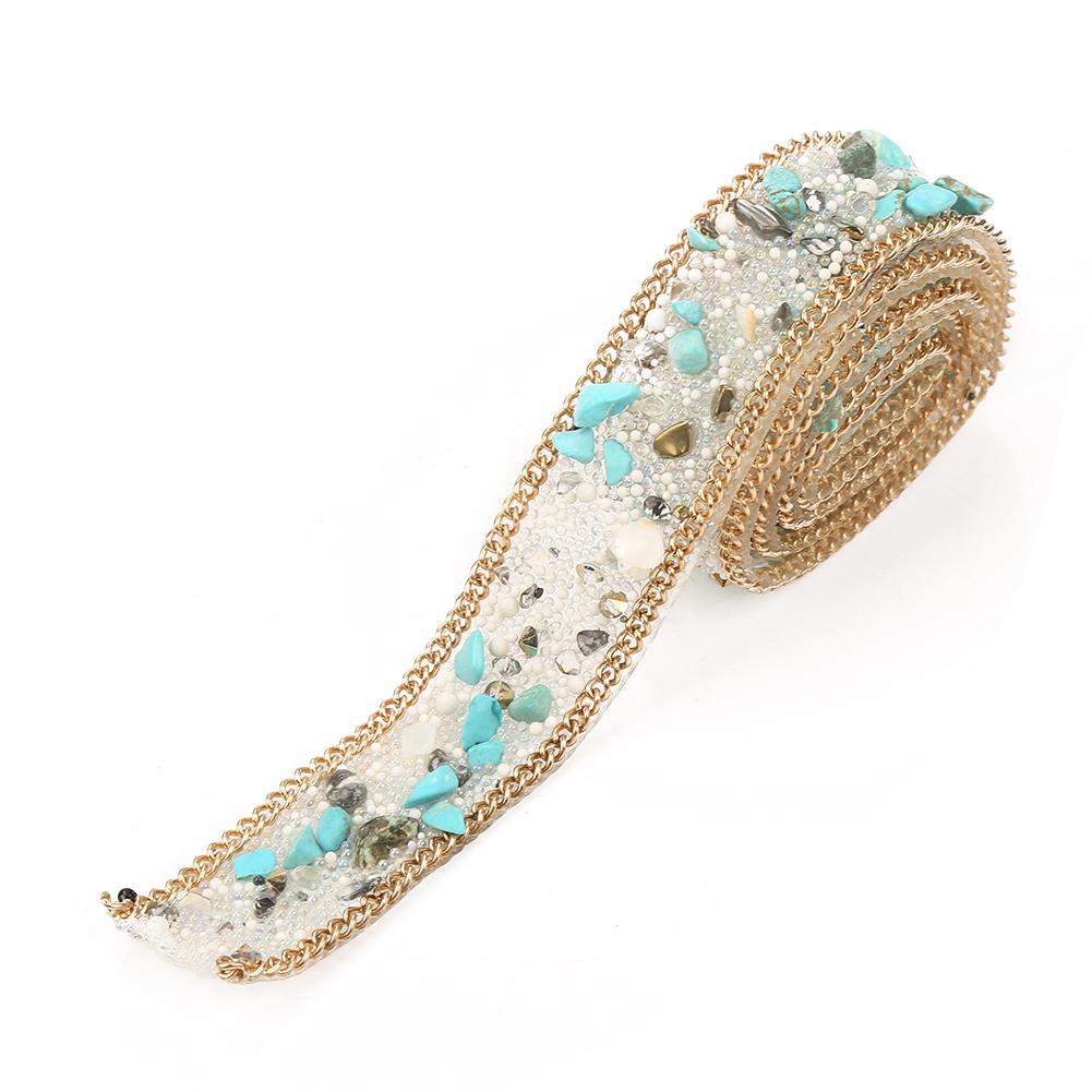 

1 м 2 см ширина кристаллы из бисера и стразов отделка утюгом на нашивке для сумки для одежды обувь(# 1)