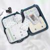Travel Storage 7-Piece Set: Clothing Organizers for Suitcase