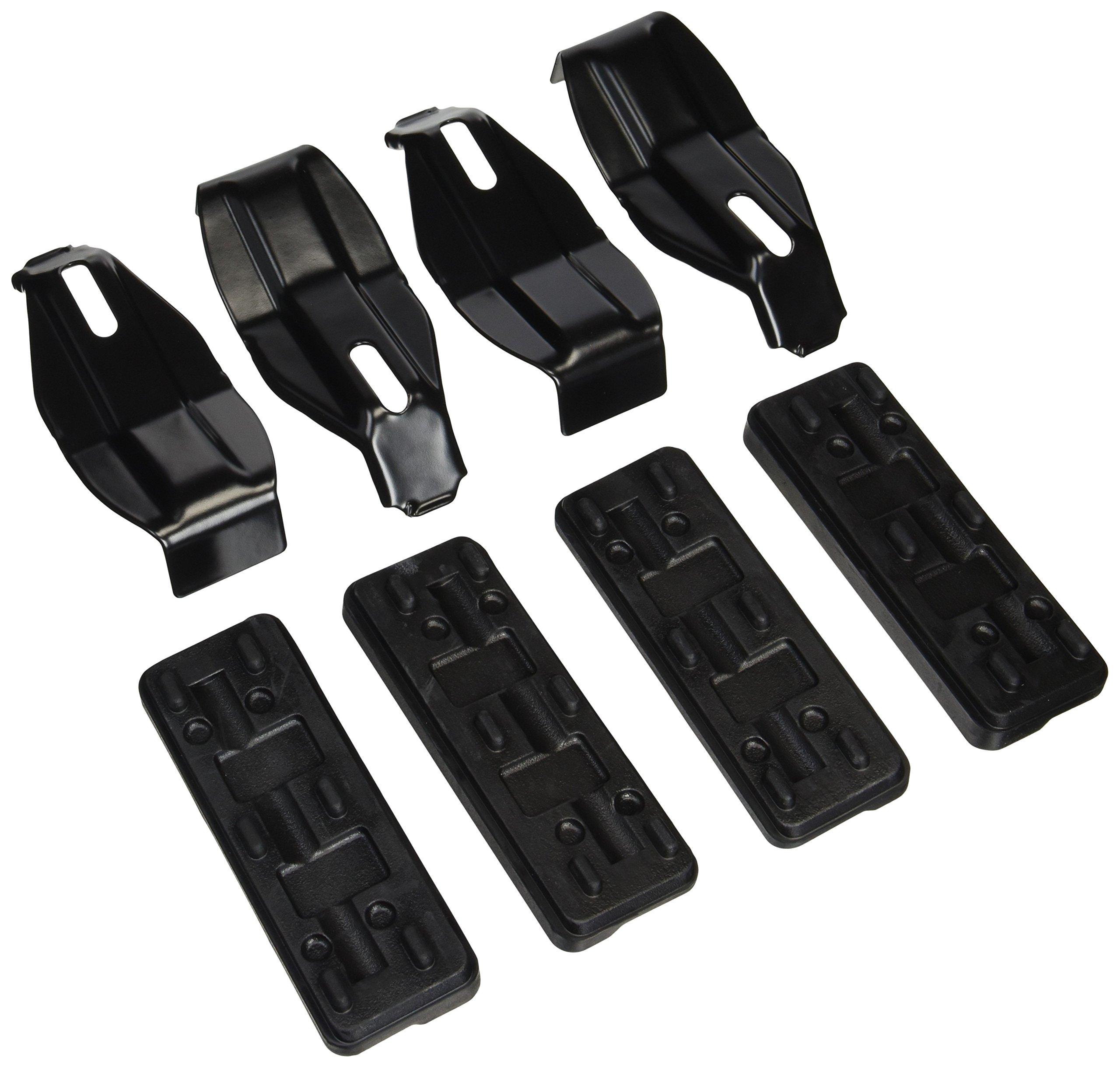 

Багажник на крышу Terzo, комплект черного цвета для Toyota Auris Blade Subaru XV EH359 (от ПИАА) Стойка/Держатель основания, 4, [Совместим с NZE15# ZRE15#, AZE15#, GP7] чёрный