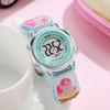 New Silicone Strap Cartoon Watch Luminous Glow Watch Student Edition Graduation Season