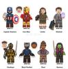 Marvel Avengers Superhero Thanos Thor Captain America Building Blocks Toys Minifigures