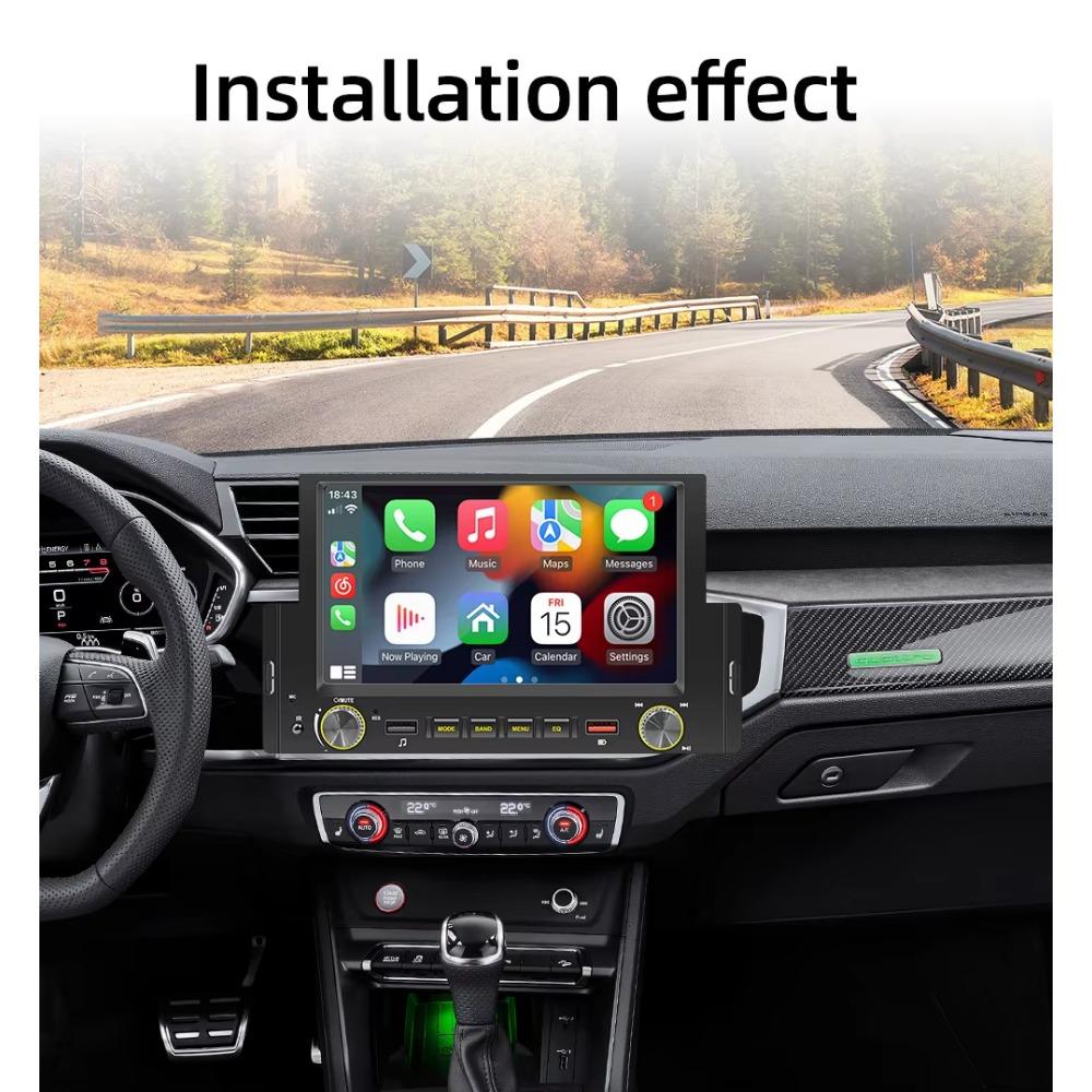 6.2Inch Universal MP5 Multimedia Stereo System For Car BT FM Carplay Car Stereo Touch Screen Support Reversing Camera
