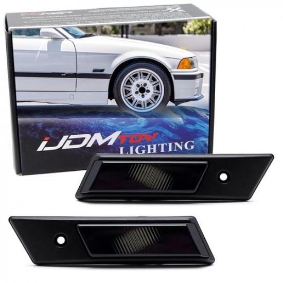 

Euro Style Smoked Lens Front Side Marker Lamps For 1992-1996 BMW E36 3 Series M3