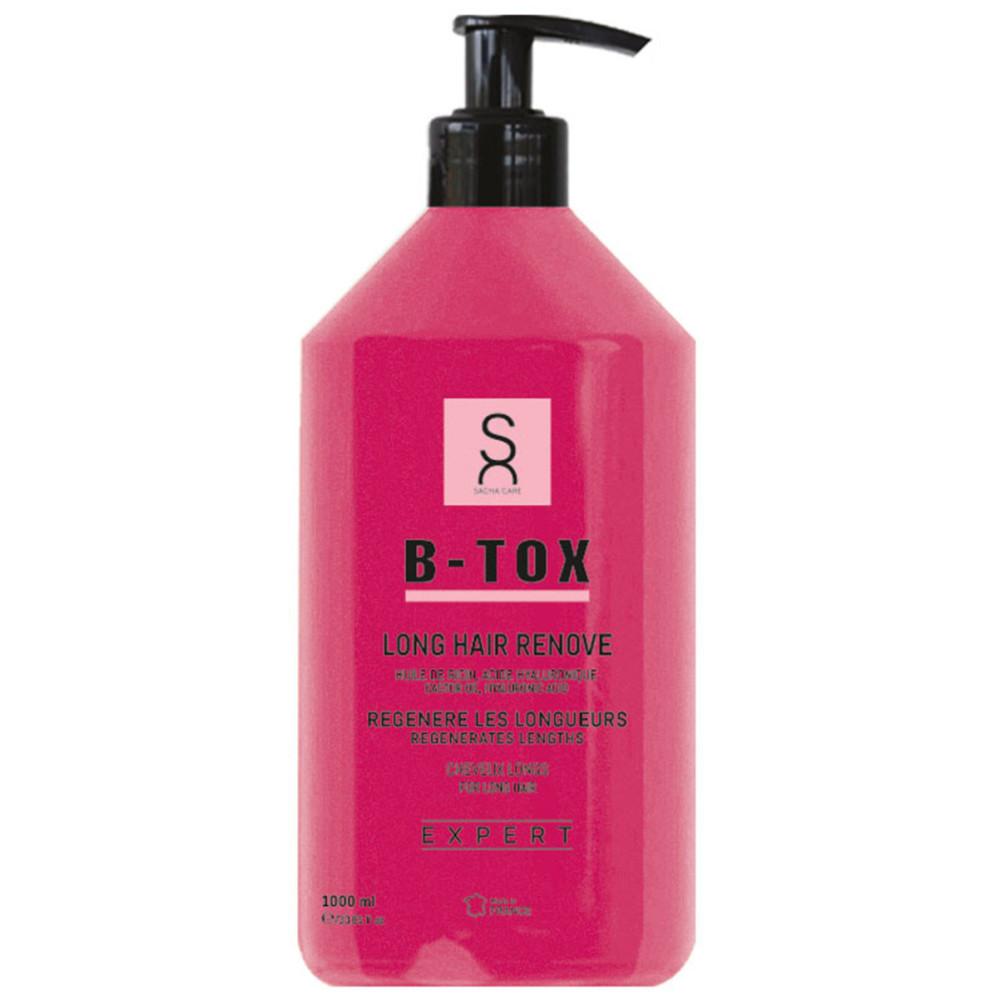 Sacha Care - Expert Long Hair Renove Pflege-Set - Shampoo 500 ml - Maske 500 ml - B-Tox 1000 ml - Leave-In 100 ml -