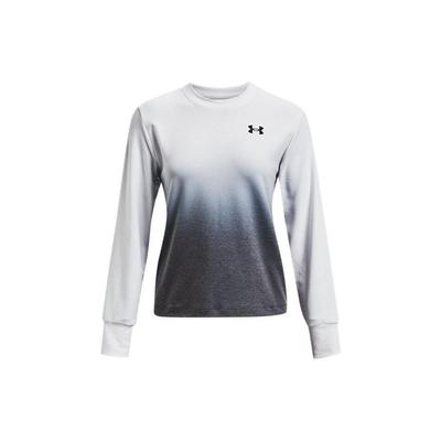 Rival Gradient Logo Print Rundhals Langarm Sweatshirt Damen sweatshirt Weiß 1370980-100