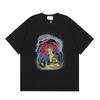 Streetwear Graphic T-Shirt Men Women Loose Fit Short Sleeve Cotton Tee