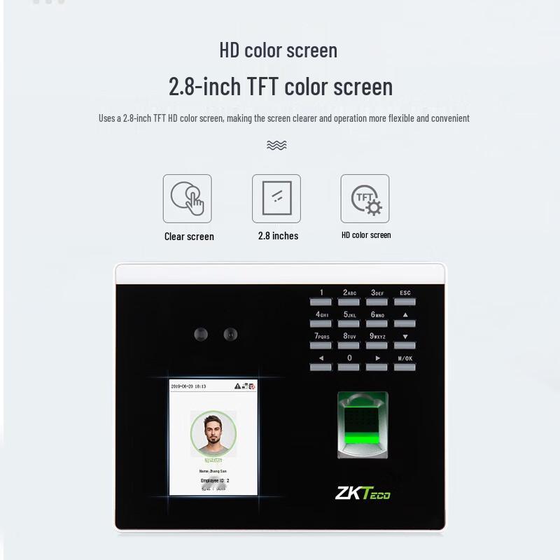 Zkteco FT200 Face & Fingerprint Attendance System