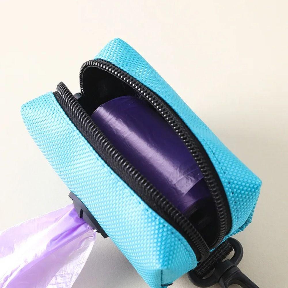 Refillable Dog Poop Bag Leash Attachment Pet Cleaning Tools for Puppy Outdoor Stroll