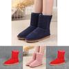 Hochwertige Winter-Schneestiefel für Damen und Herren mit kuscheligem Synthetikfell-Futter und robustem Rindsleder-Obermaterial