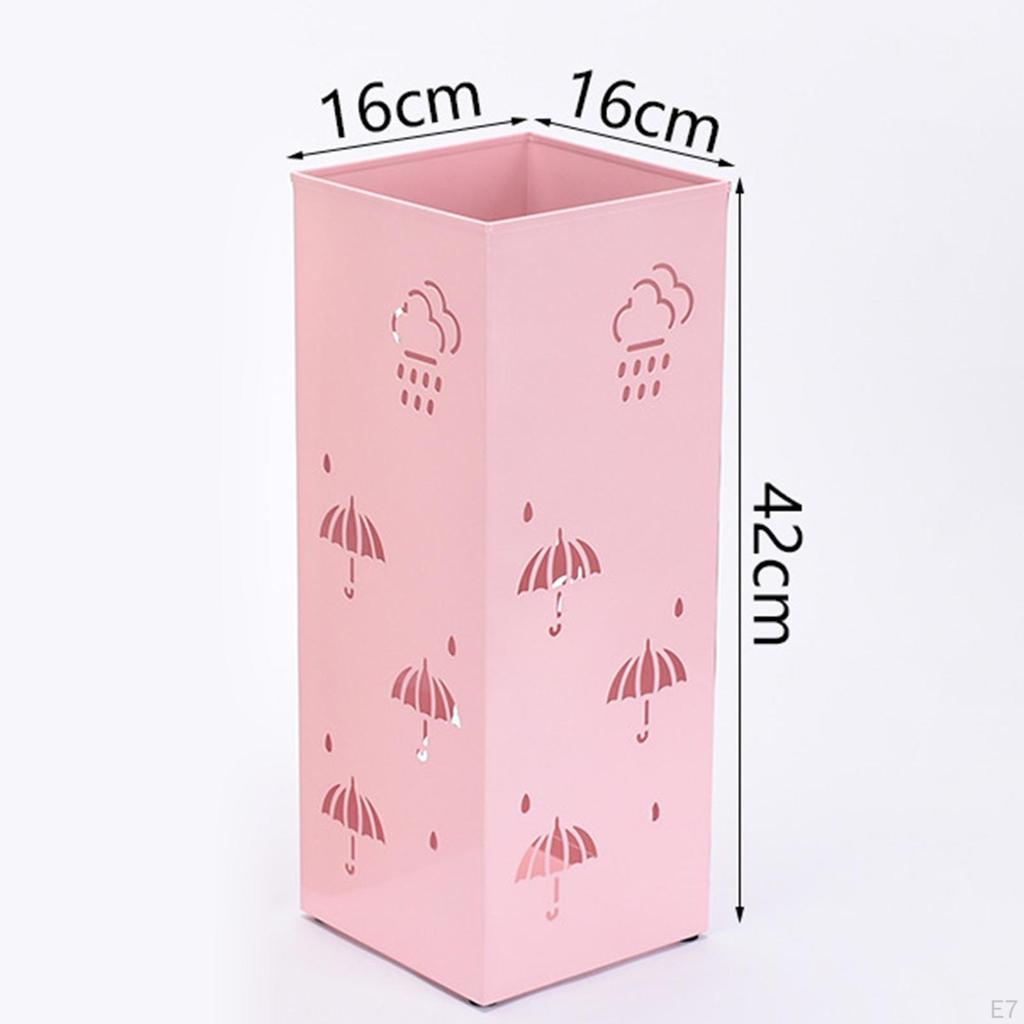 Paragüero Cuadrado Contemporáneo para Hogar y Oficina