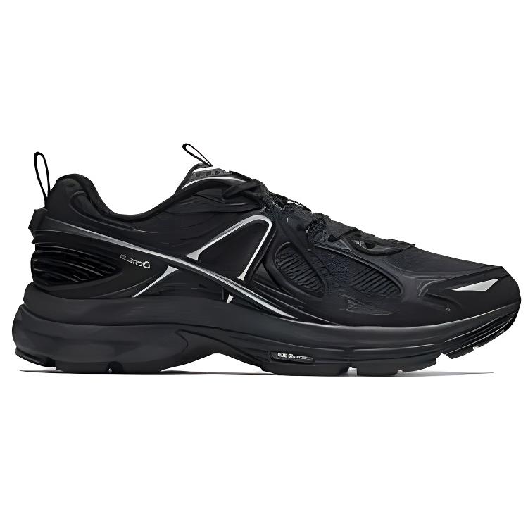 New Anta Slip Resistant Abrasion Resistant Low Top Casual Shoes Women's Black 122528803A-2