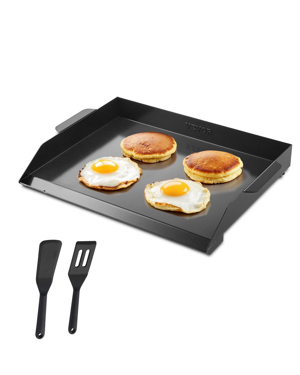 VEVOR Carbon Steel Griddle, 22x16 inch