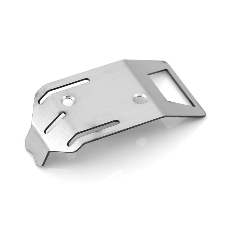 Remote Control Model Stainless Steel Skid Plate Chassis for ARA2106 Toy Collection Kits for Remote Control Car Upgrades