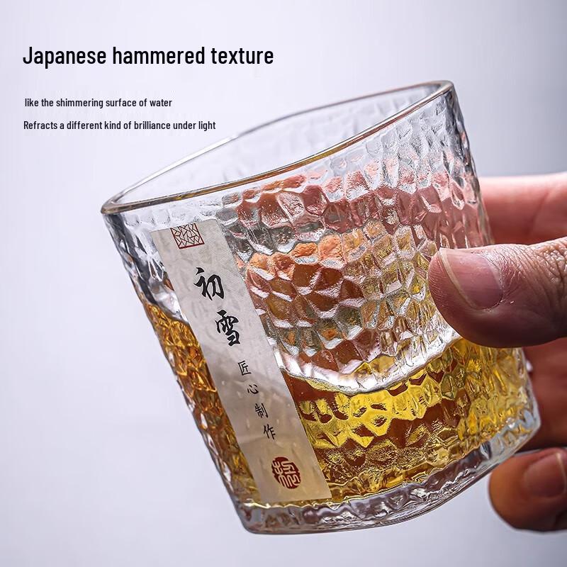 Shangqi Chuxue Japanese Hammered Magnetic Tea Infuser Glass
