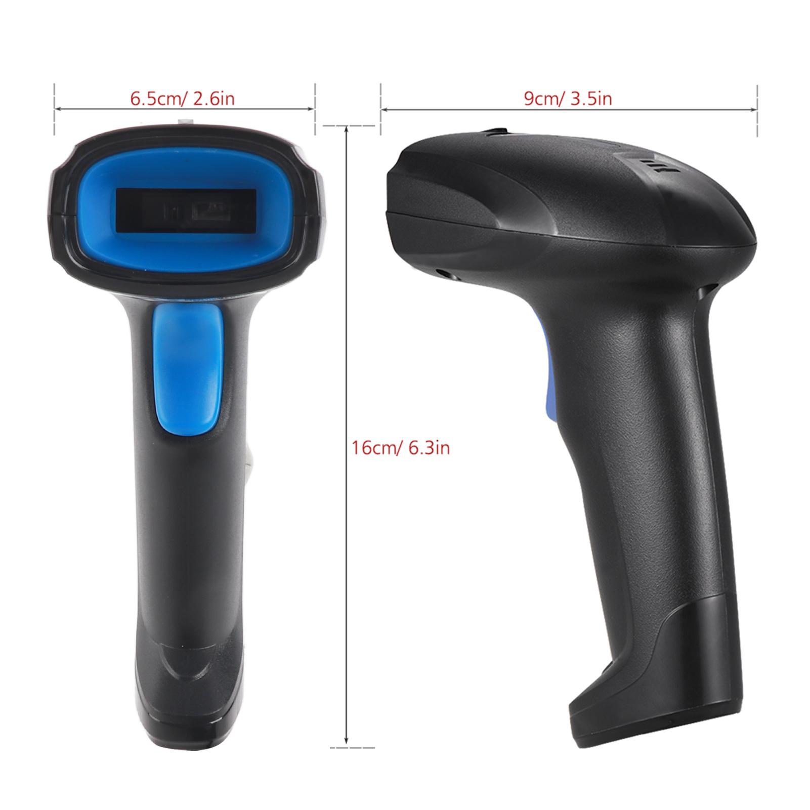 

Ручной CCD сканер штрих-кода Автоматический проводной USB 1D сканер штрих-кода для мобильных платежей Сканирование экрана компьютера