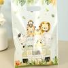 10/20/50pcs Jungle Animals Gift Bag Candy Biscuit Packing Bags, Safari Gift Bag for Guest Kids Birthday Supplies Baby Shower