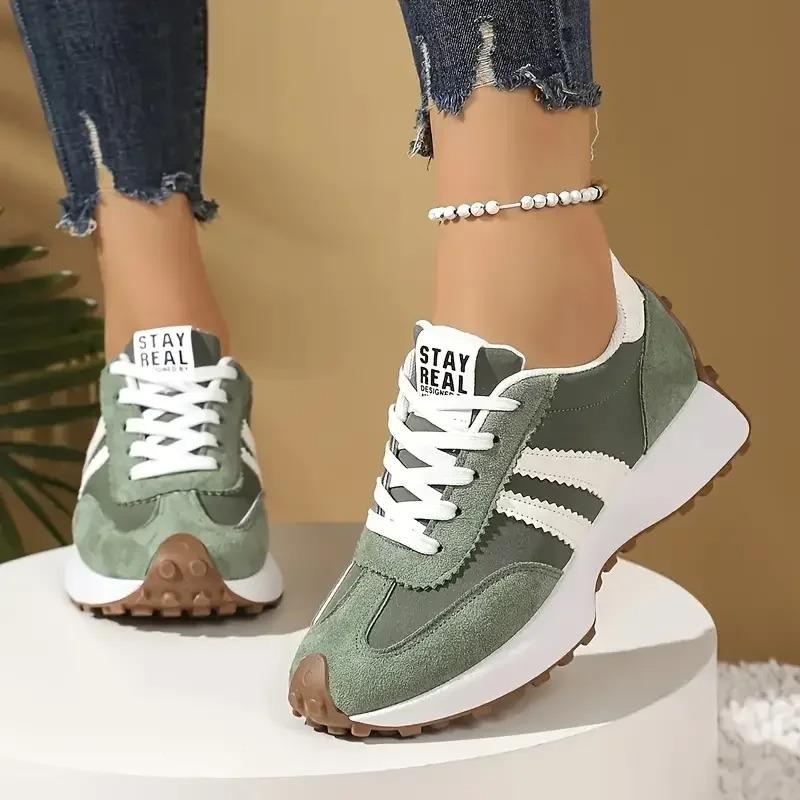 Women Sneaker Fashion Thick Bottom Casual Shoes Comfort Sports Running Shoes Platform Vulcanized Shoes Tenis Zapatillas De Mujer