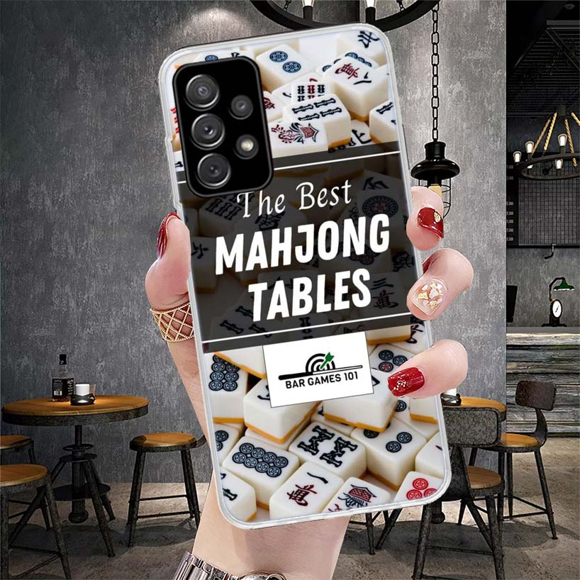 Creative Mahjong Phone Case For Samsung Galaxy A12 A22 A32 A52 A72 A02S A51 A50S A71 A70 A31 A20S Note 20 Ultra S10 A10S Galaxy
