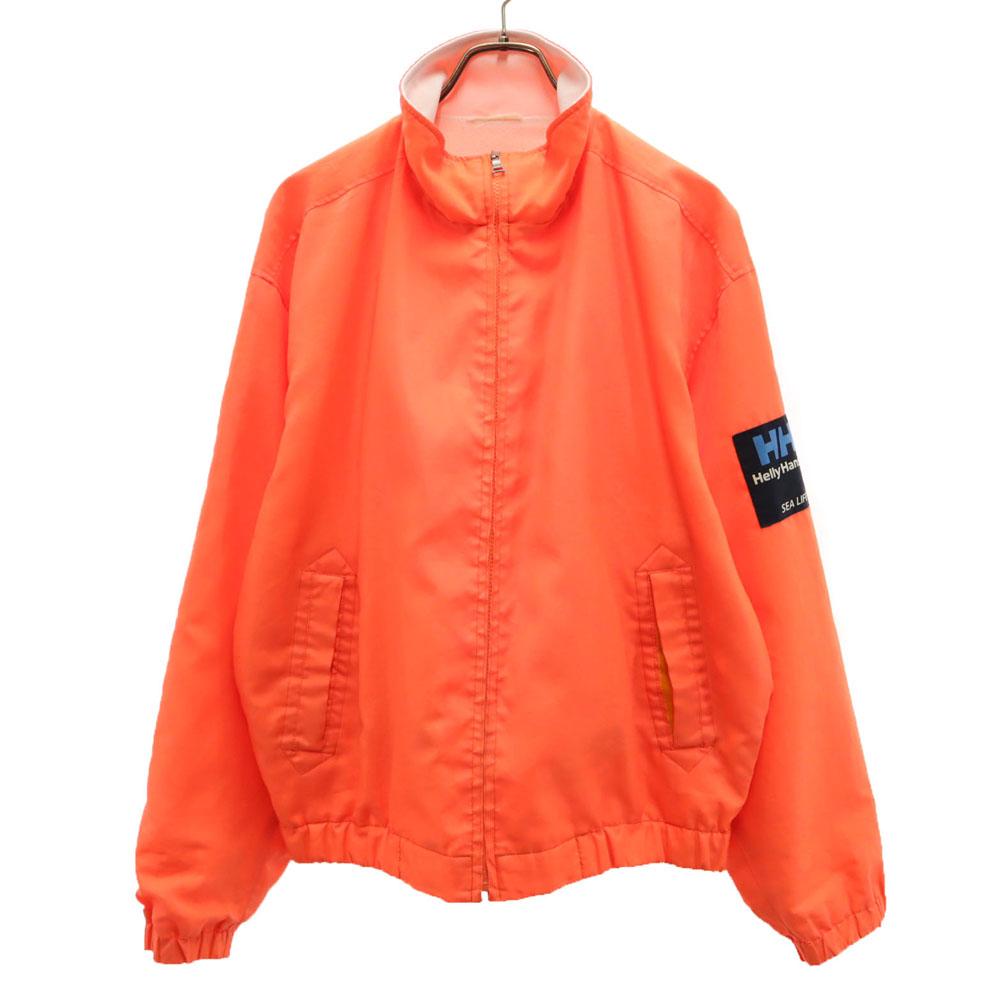 

HELLY HANSEN 80s vintage Nylon jacket Orange Blouson Men s Used