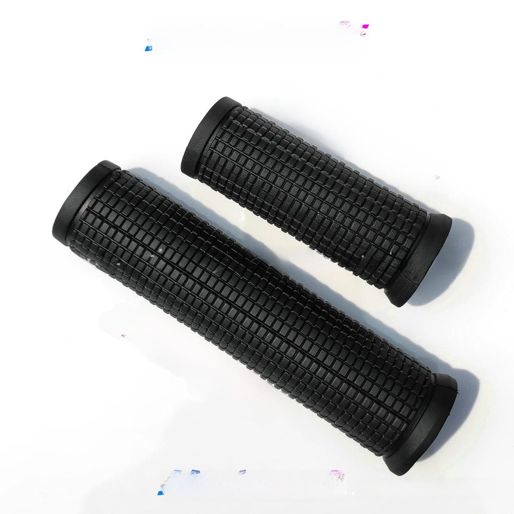 Bicycle short handle cover mountain bike handle cover Black soft rubber handle variable speed handle cover accessories Long 12cm short 7.5cm